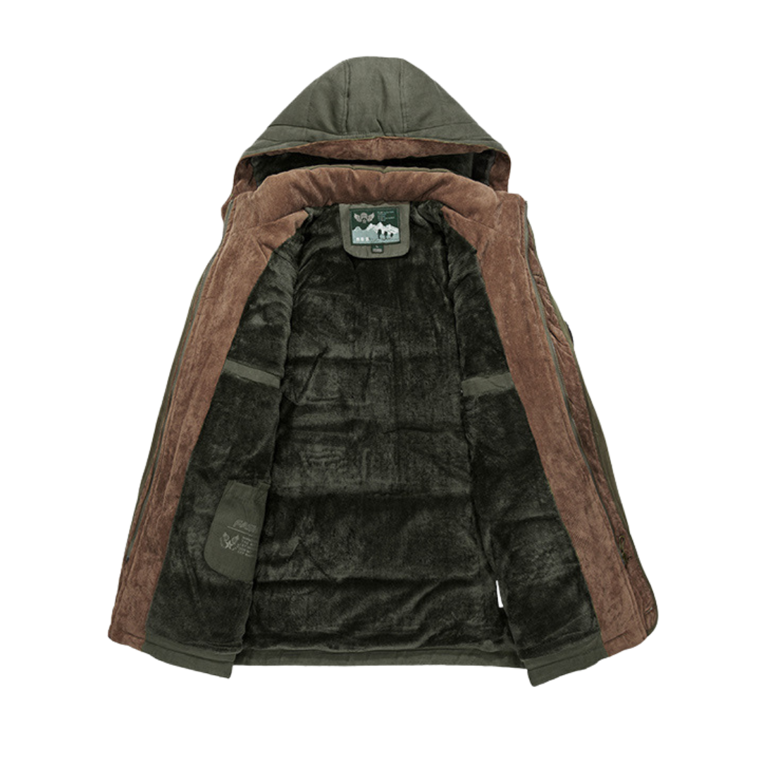 Maximilian - Fleece-Lined Winter Jacket - Last Day 80% Off!
