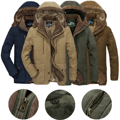 Maximilian - Fleece-Lined Winter Jacket - Last Day 80% Off!