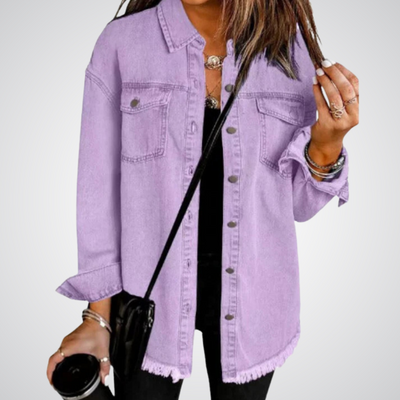 Mathilde™ – Classic Denim Jacket for Everyday