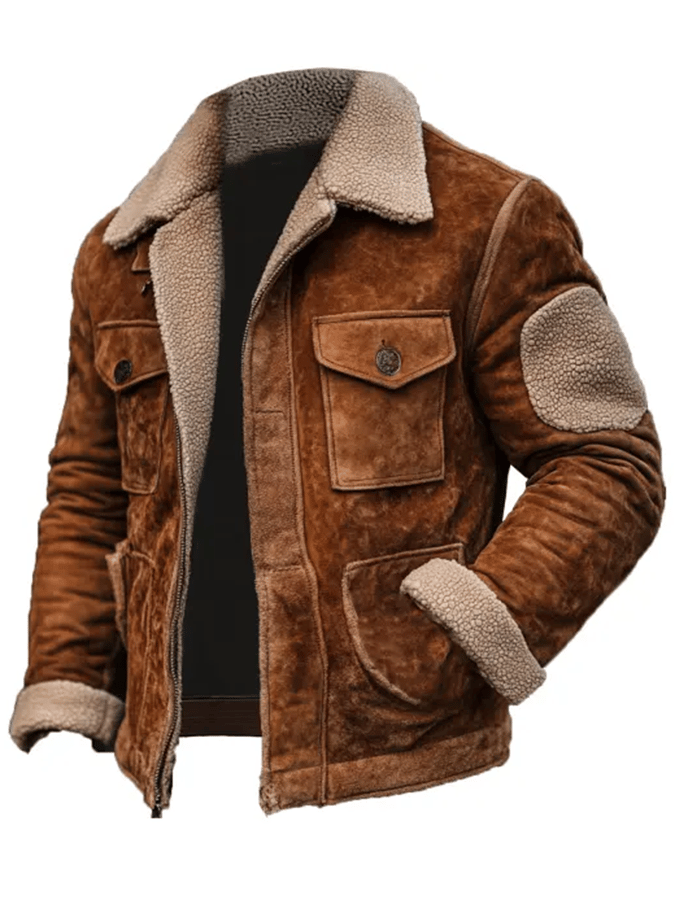 Oliver - Men's Vintage Patchwork Outdoor Jacket - Last Day 80% Off!