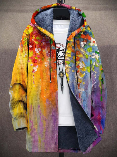 Jindalee™ | Luxurious Zippered Cardigan with Artistic Inspiration