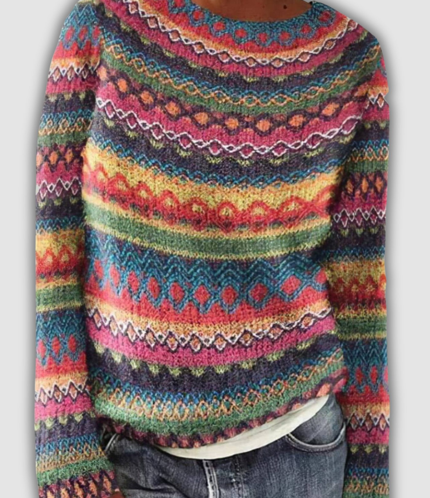 Dalia™ - Cozy Retro Sweater