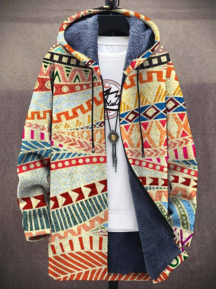 Mirrin™ | Luxurious Zippered Cardigan with Artistic Inspiration