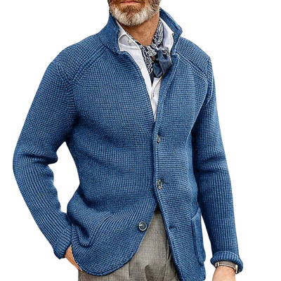 Nicolas - Soft and Elegant Men's Cardigan - Last Day 80% Discount!