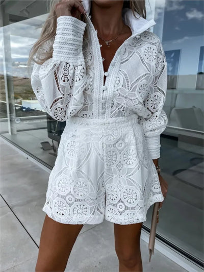 Lesley - Exquisite Lace Ensemble