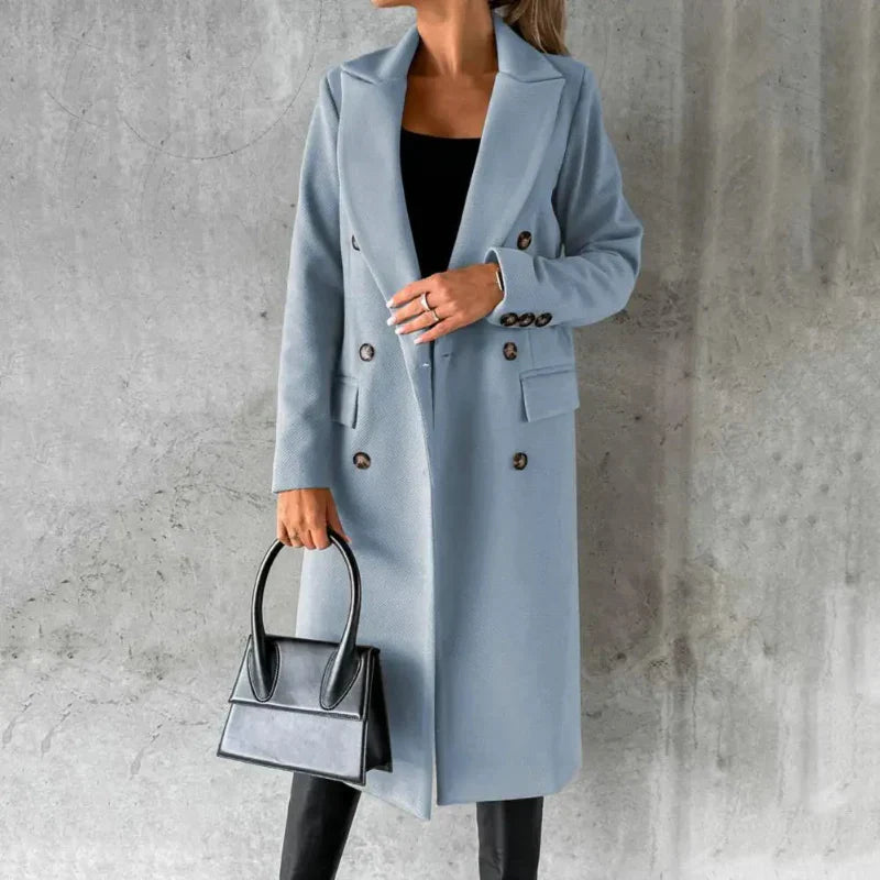 Damari | Elegant Wool Trenchcoat