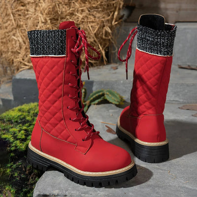 Vallora - Mid Calf Snow Boots