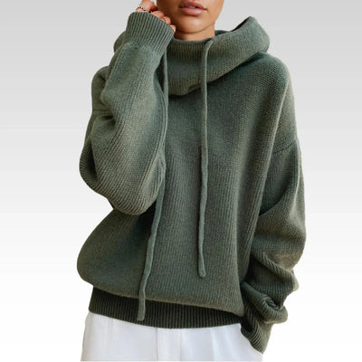 Marie | Cozy Knit Hoodie