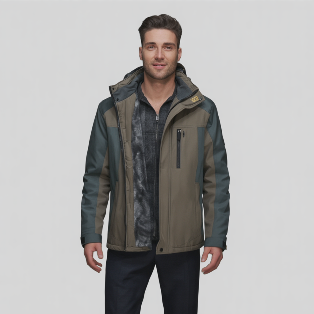 LIAM - WINDPROOF AND WATERPROOF OUTDOOR JACKET  - Last Day 80% Discount!