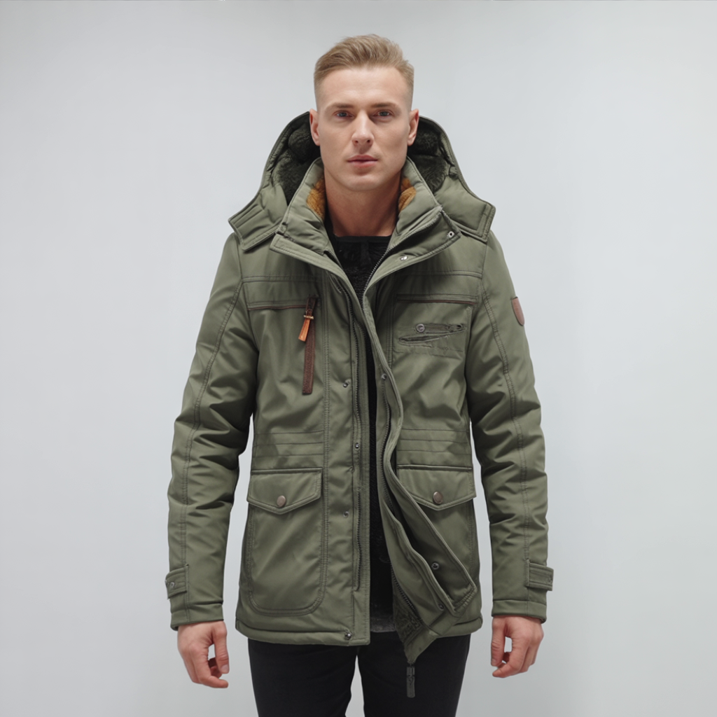 DANIEL - Warm Fleece Winter Jacket - Last Day 80% Off