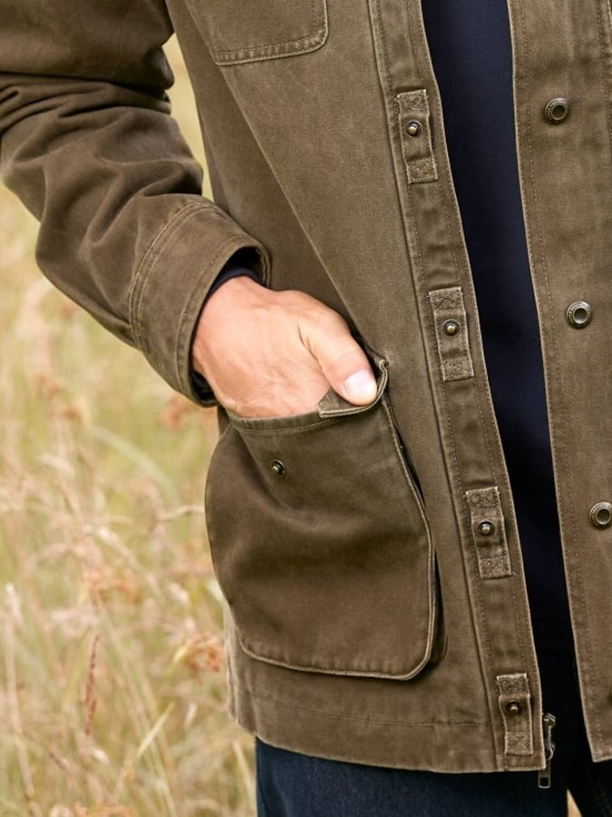 Benjamin - Original Vermont Barn Coat Jacket - Last Day 80% Off!