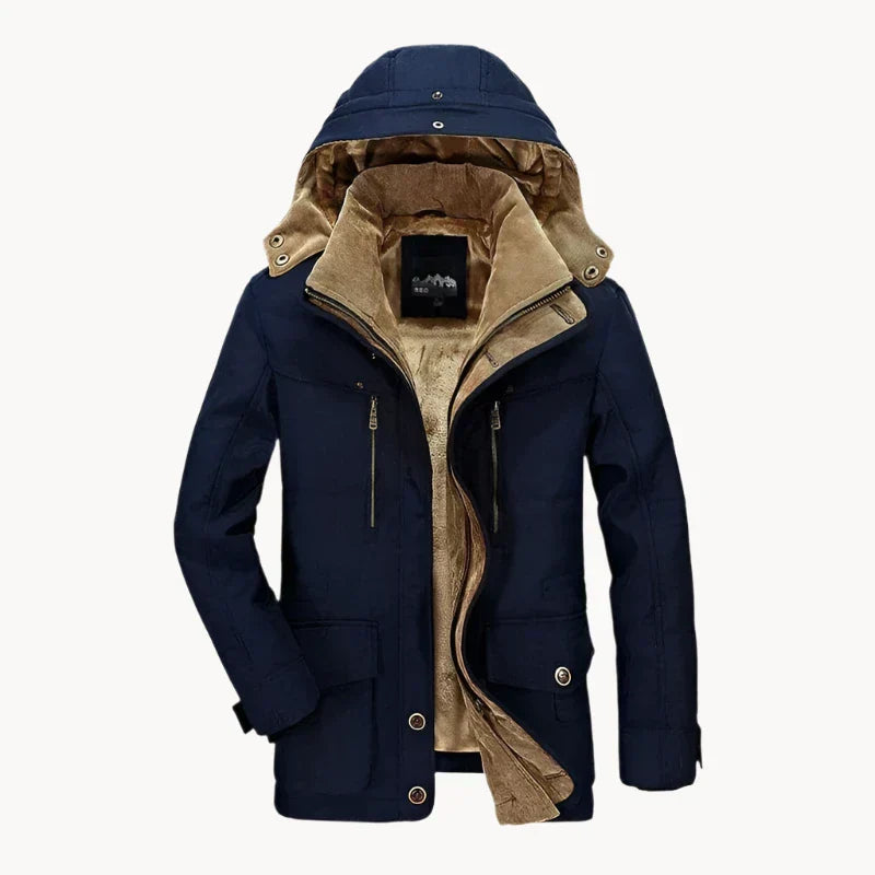 Maximilian - Fleece-Lined Winter Jacket - Last Day 80% Off!