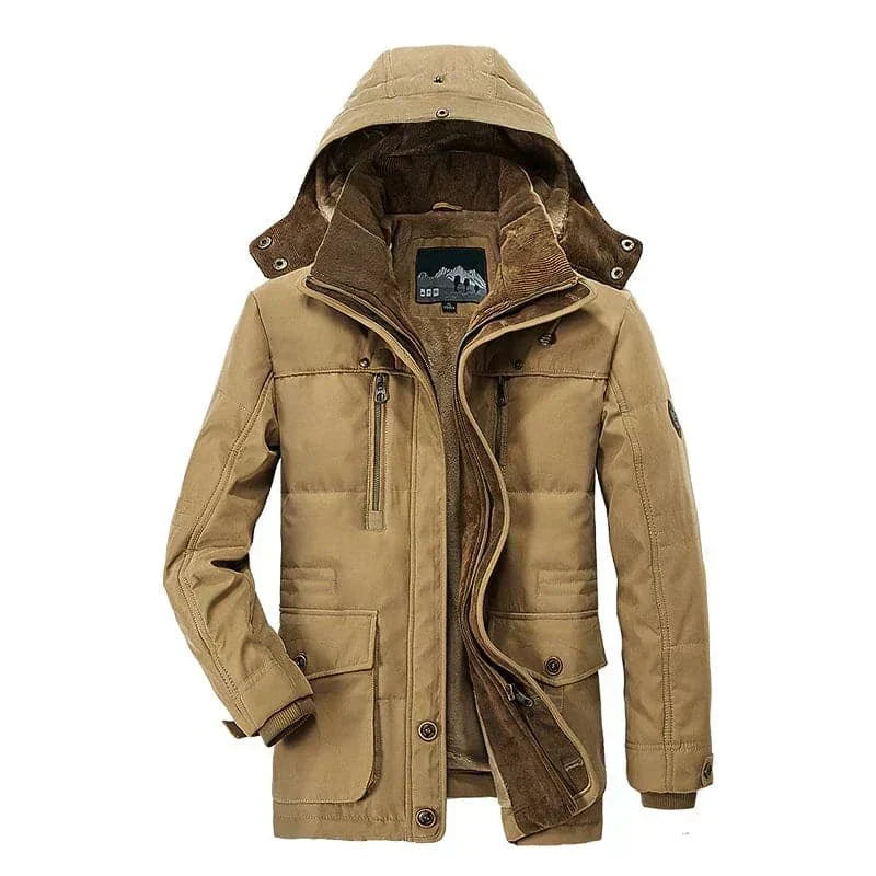 Maximilian - Fleece-Lined Winter Jacket - Last Day 80% Off!