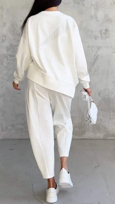 The Zen™ - Two-piece Set with Round Neck and Long Sleeves