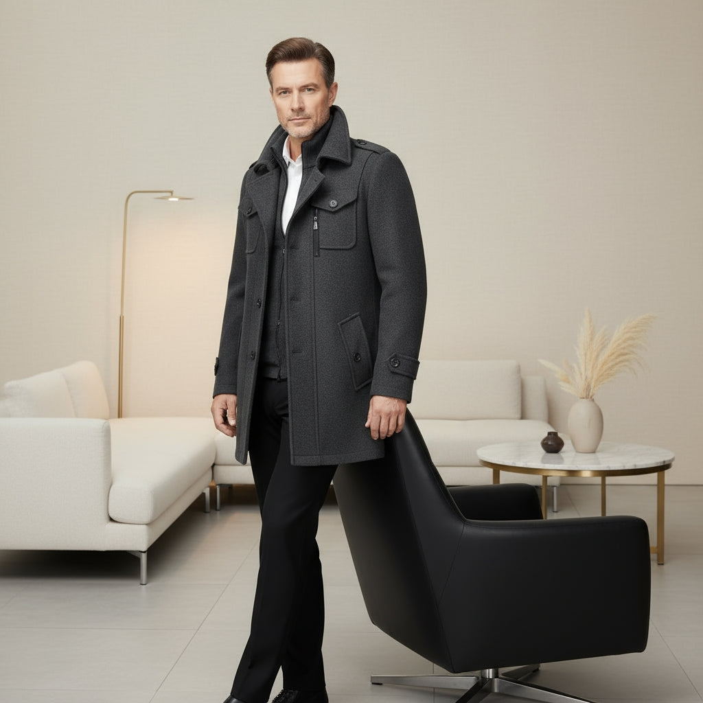 LARA BAUM - WARM WINTER AND AUTUMN JACKET - Last Day 80% Discount!