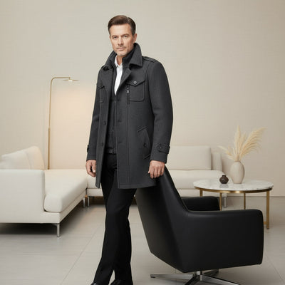 LARA BAUM - WARM WINTER AND AUTUMN JACKET - Last Day 80% Discount!